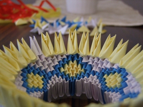 origami 3D, jak łączyć moduły