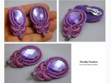 klipsy soutache 