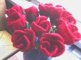 bukiecik róż