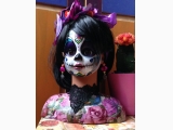 sugar skull doll