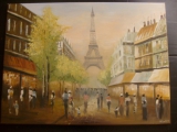 ,,Paryż&quot; - malarstwo olejne