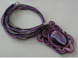 Naszyjnik soutache (sutasz)