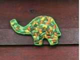 Broszka słonik